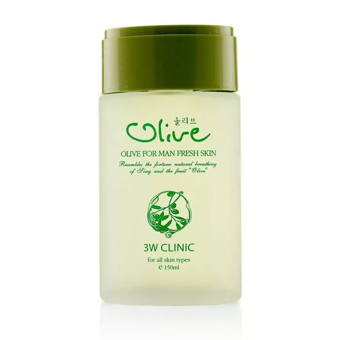 3W Clinic Olive For Man Fresh Skin 150ml