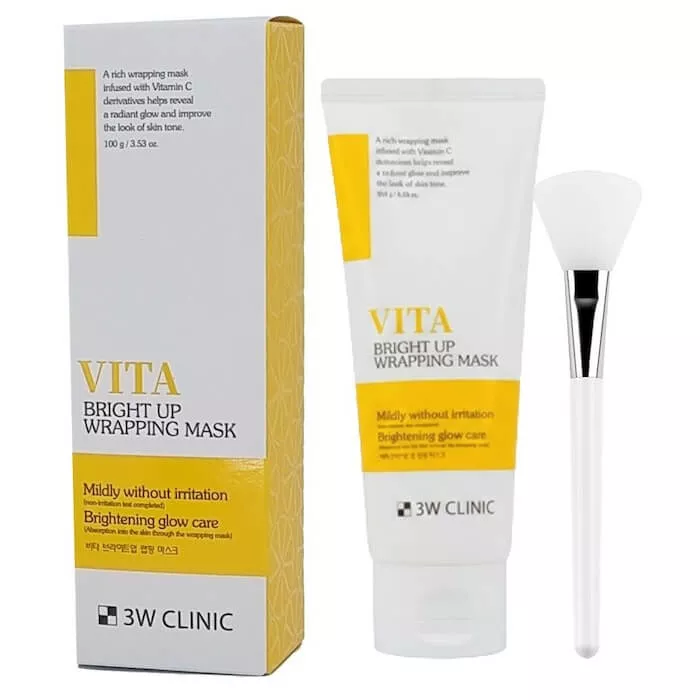 3W Clinic Vita Bright Up Wrapping Mask 100g