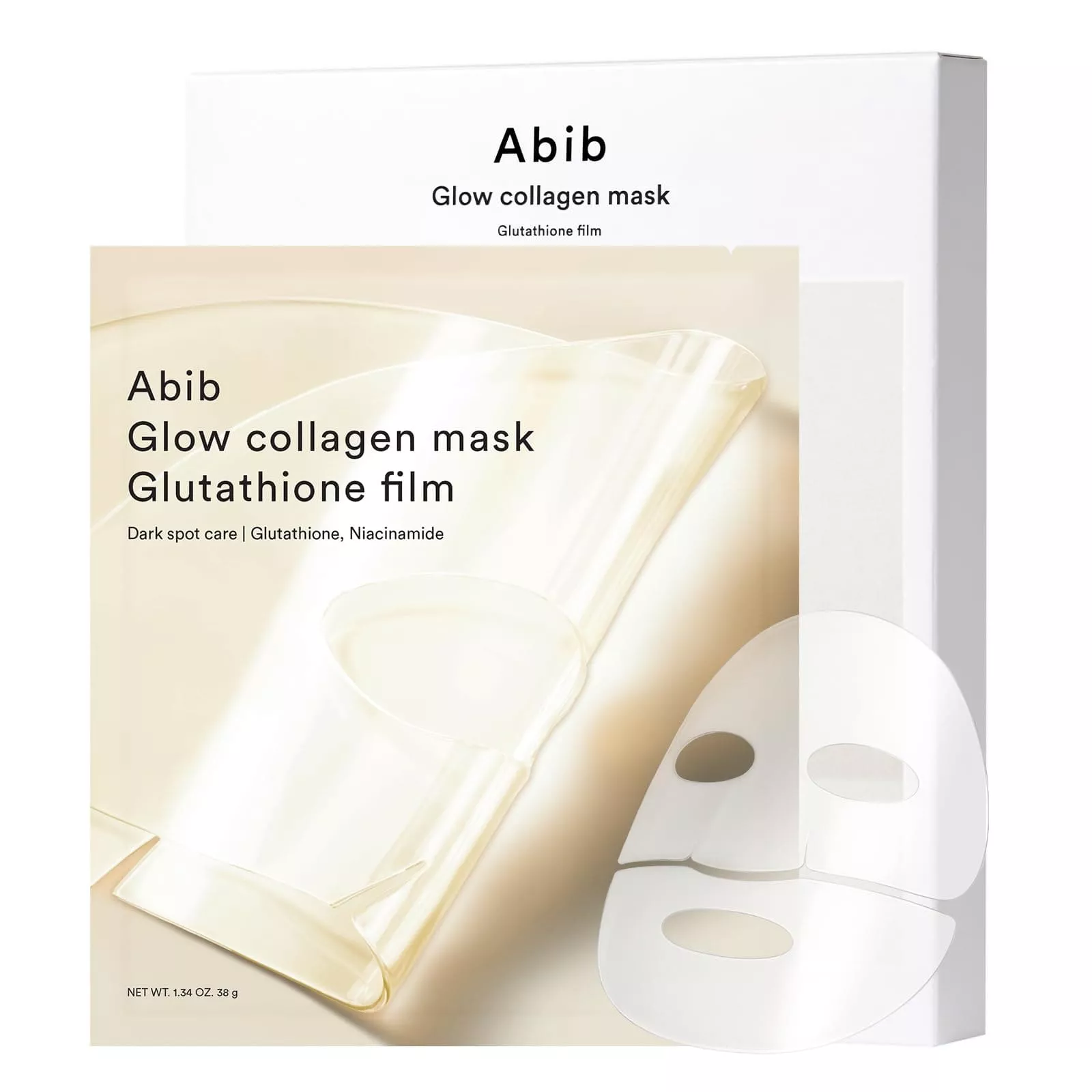 Abib Glow Collagen Mask Glutathione Film 4P