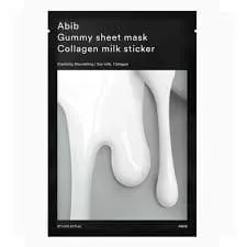 Abib Gummy Sheet Mask Collagen Milk Sticker- 10 Sheets