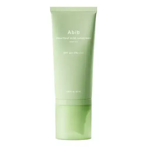 Abib Heartleaf Mild Sun Cream Relief Tube