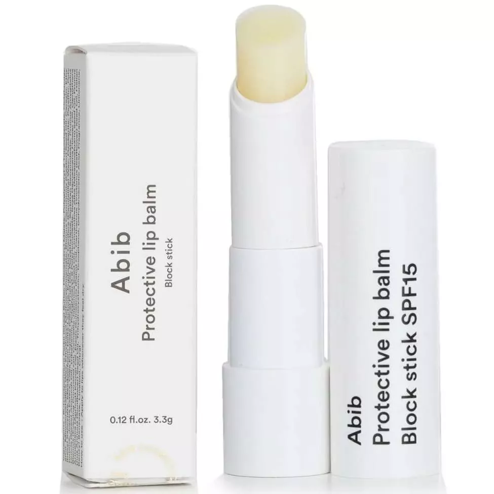 Abib Protective Lip Balm Block Stick Spf15 3.3g