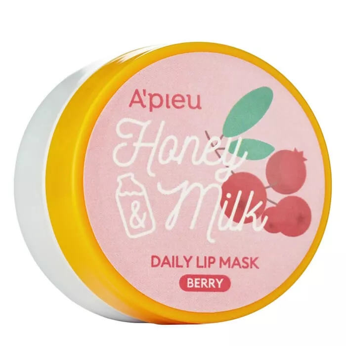 APIEU Honey&Milk Daily Lip Mask [Berry] 6g