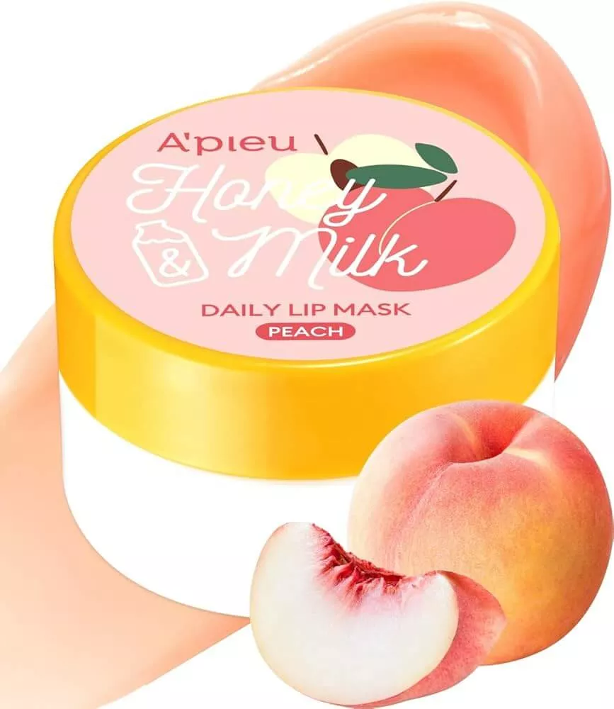 APIEU Honey&Milk Daily Lip Mask [Peach] 6g