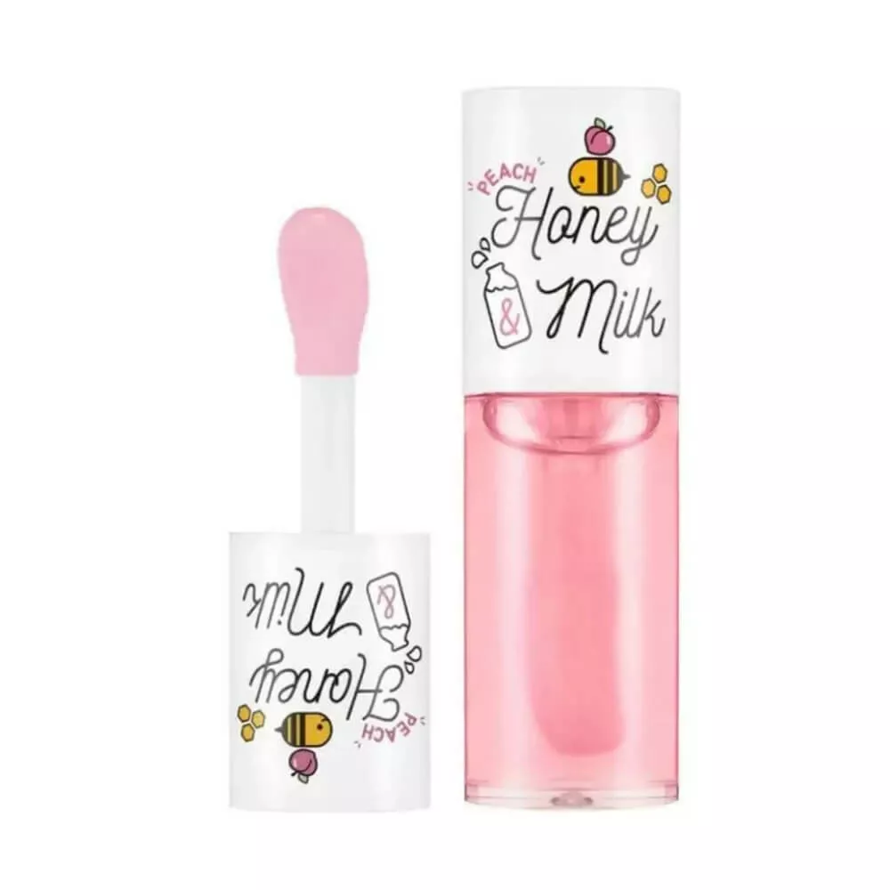 APIEU Honey&Milk Lip Oil Light [Peach] 