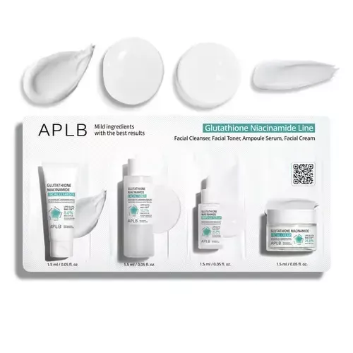 APLB Glutathione Niacinamide Skin Care 4 Types Sachet 1.5ml*4