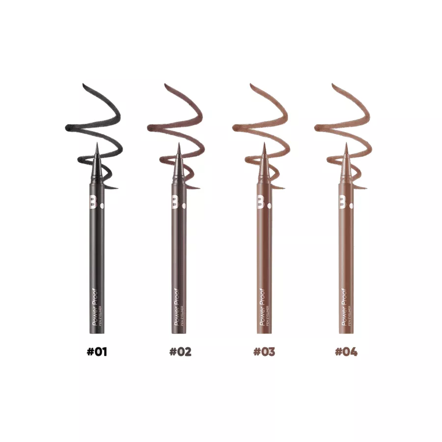 B by Banila Power Proof Pen Eyeliner 03 Mute Brown 0.4g