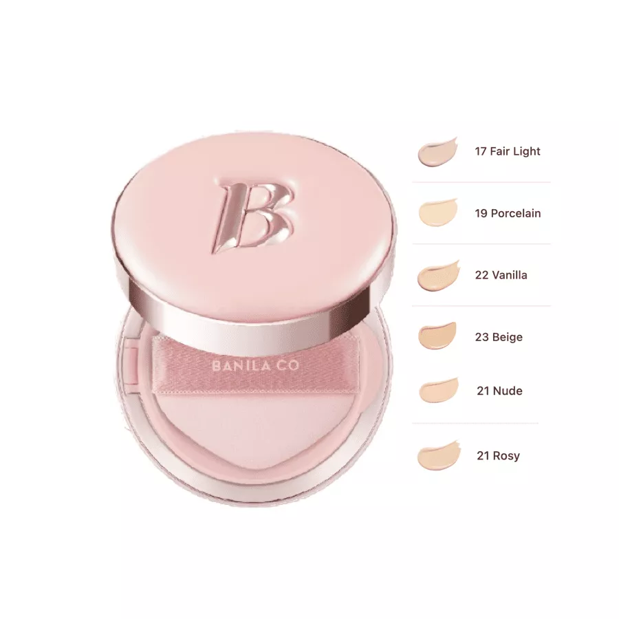 Banila Co Essence Skin Pink Cushion SPF50+ PA+++ 21 Nude