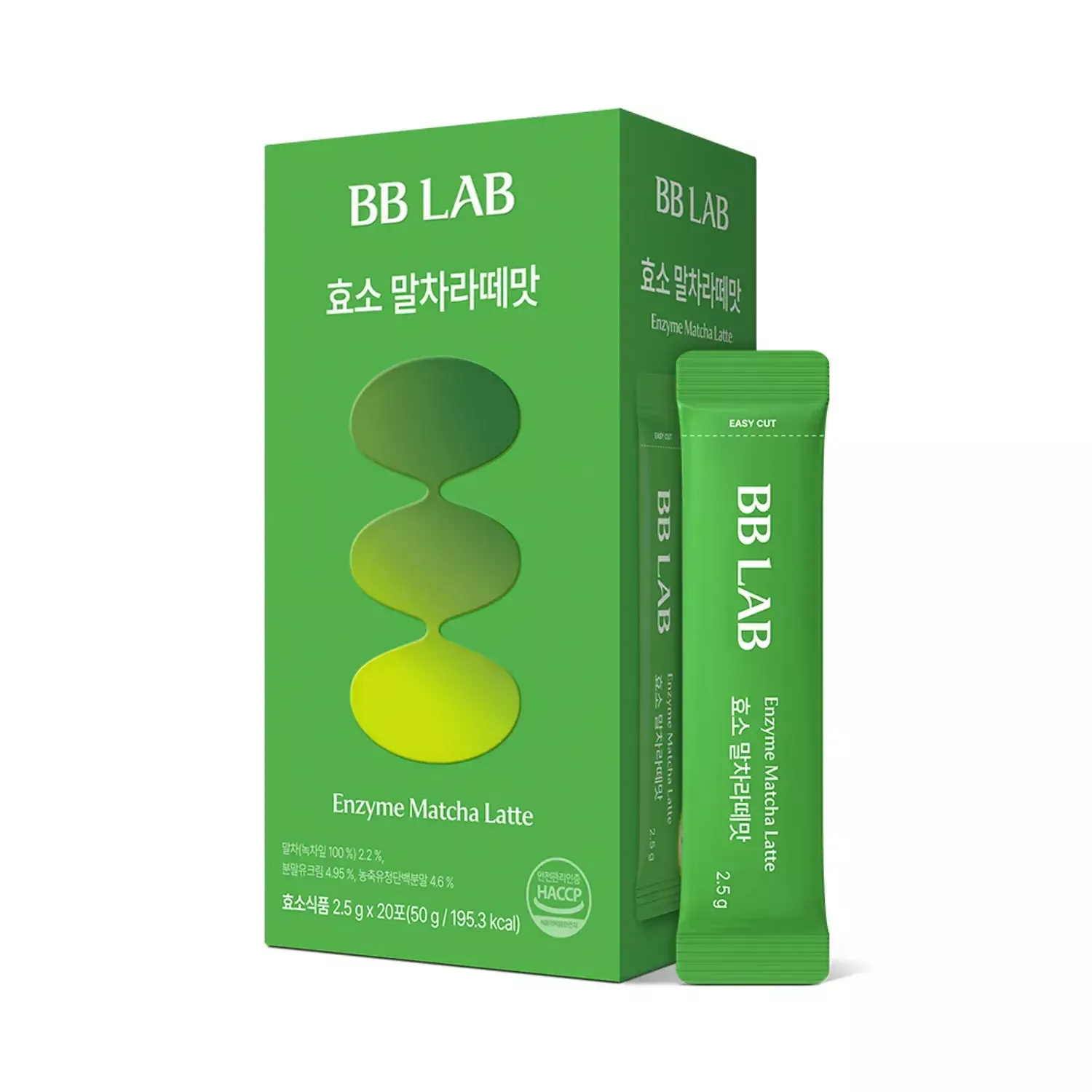 BB Lab Matcha Latte Flavor Enzyme 2.5g x 10 Sachets