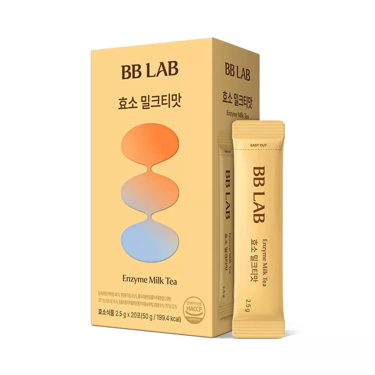 BB Lab Milk Tea Flavored Enzyme 2.5g x 10 Sachets