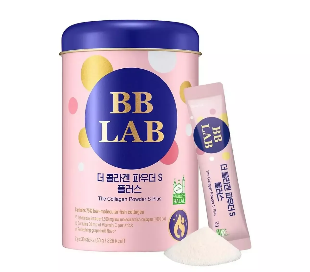 BB LAB The Collagen Powder S (HALAL) (2gx30sticks)