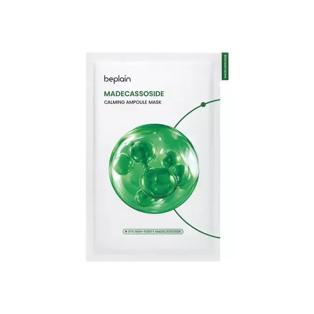 Beplain Madecassoside Calming Ampoule Mask 24ml 1 Sheet