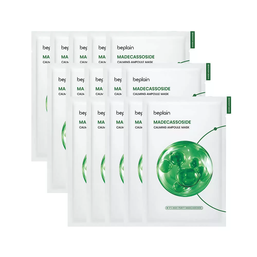 Beplain Madecassoside Calming Ampoule Mask 24mlx10ea