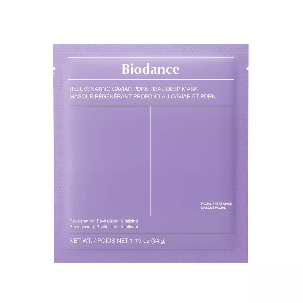Biodance Rejuvenating Caviar PDRN Real Deep Mask (34g*4ea)