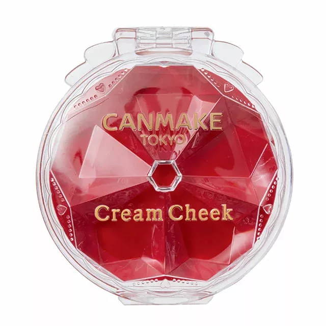 Canmake Cream Cheek CL01 Clear Red Heart