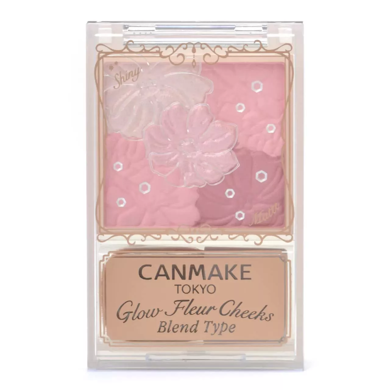 Canmake Glow Fleur Cheeks Blend Type #B02 Rose Ballerina  6.3g