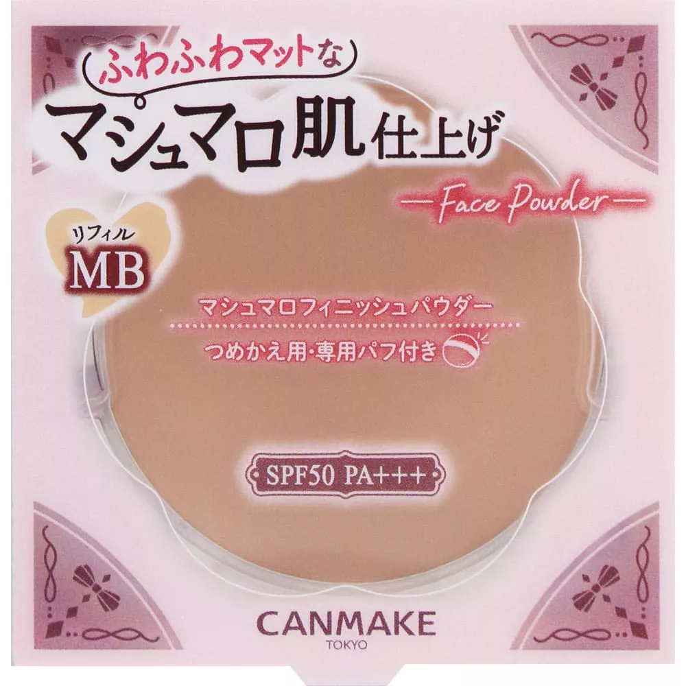 Canmake Marshmallow Finish Powder MB Matte Beige Ocher (Refill) 10g