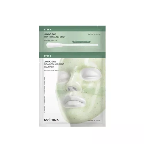 celimax Ji Woo Gae Cica PHA Peel 2-Step Gel Mask 1ea