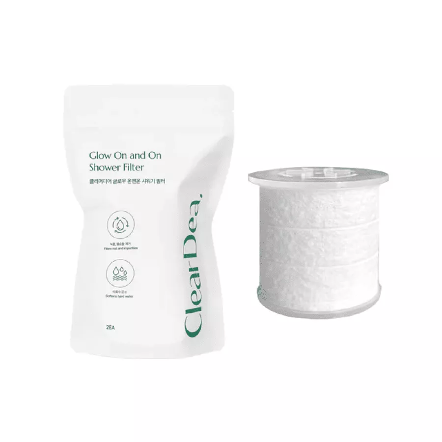 ClearDea Glow On & On Shower Head Filter