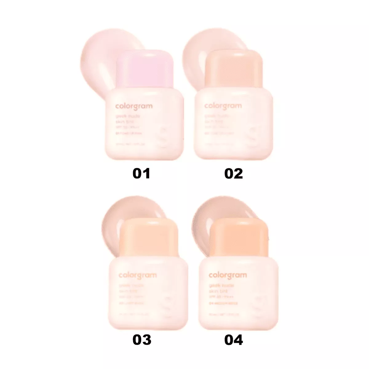 Colorgram Geek Nude Skin Tint 02 Tone Up Ivory