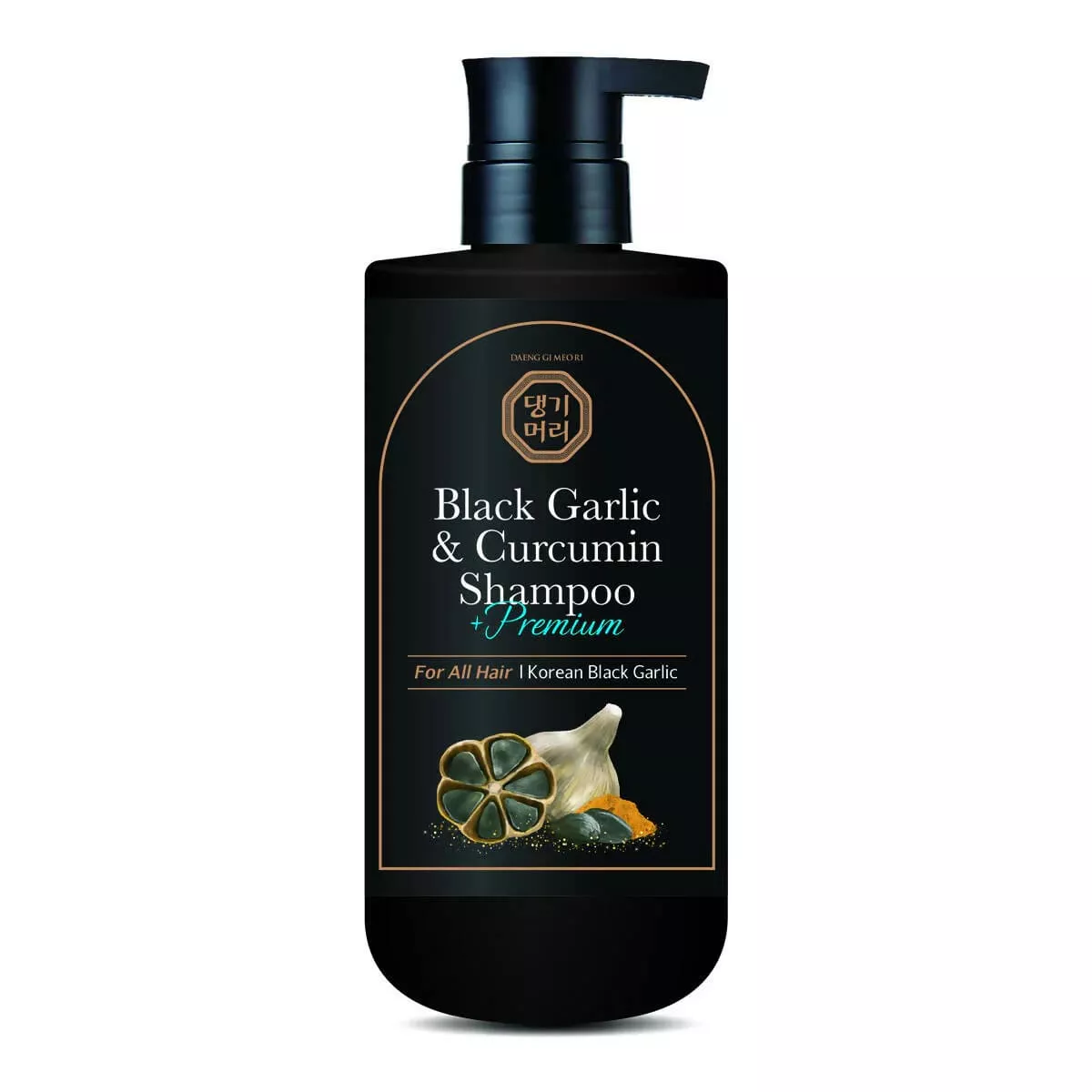 DAENG GI MEO RI Black Garlic and Curcumin Shampoo 500ml