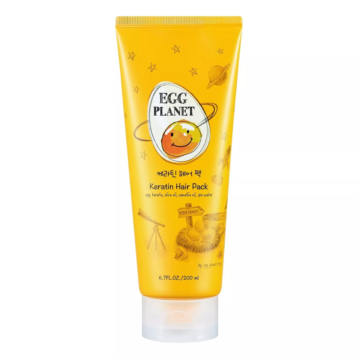 DAENG GI MEO RI Egg Planet Keratin Hair Pack 200ml