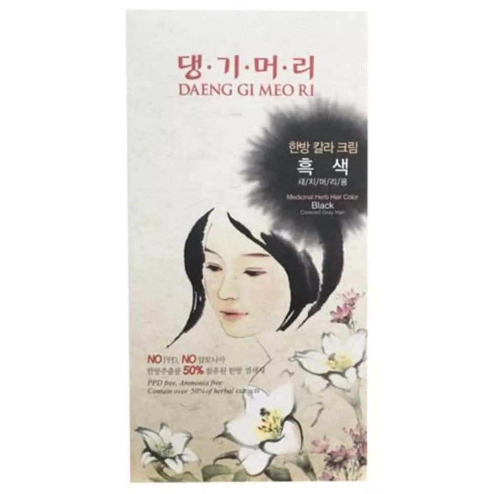 DAENG GI MEO RI Medicinal Herb Hair Color (Black) 120g
