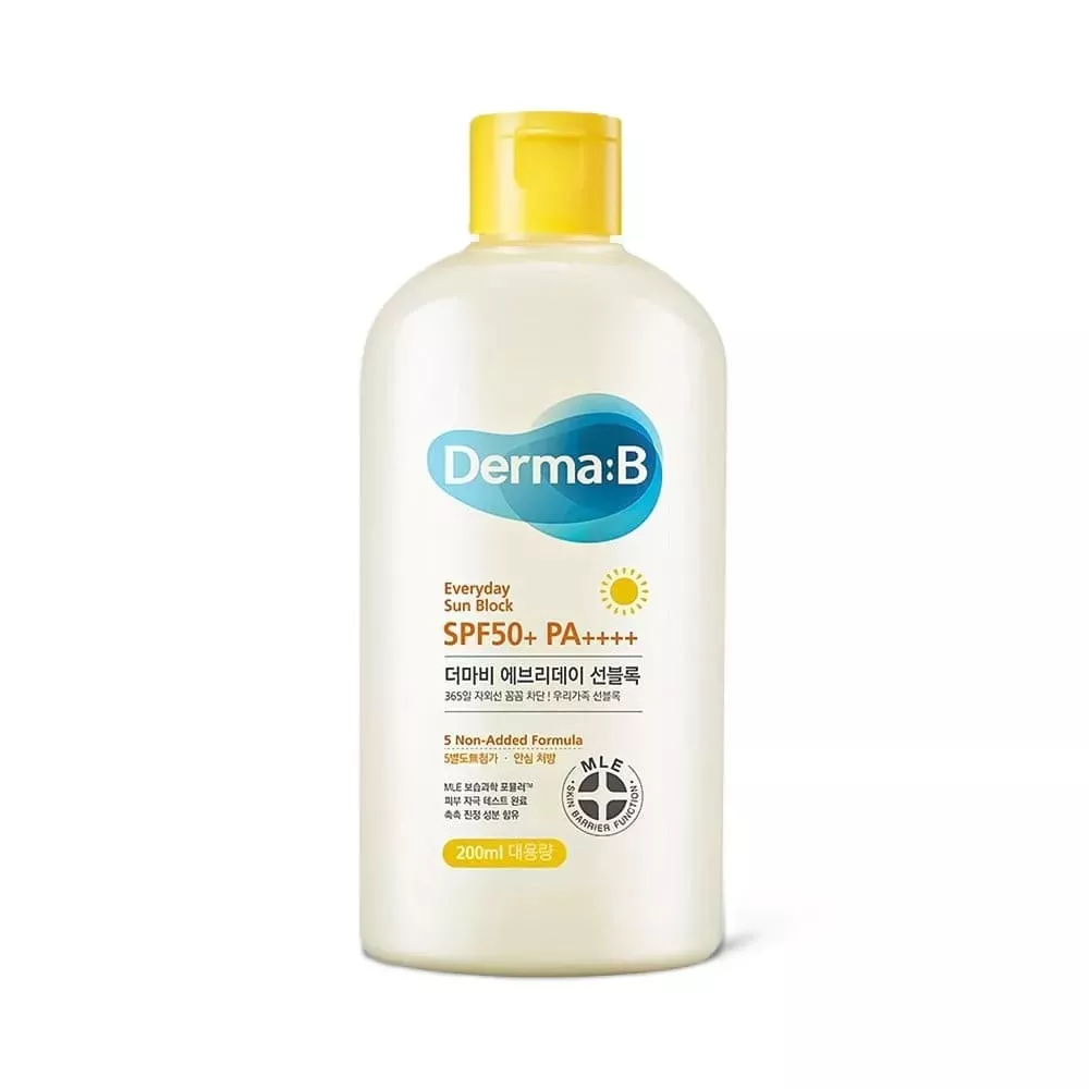 Derma:B Everyday Sun Block 200ml SPF50+ PA++++