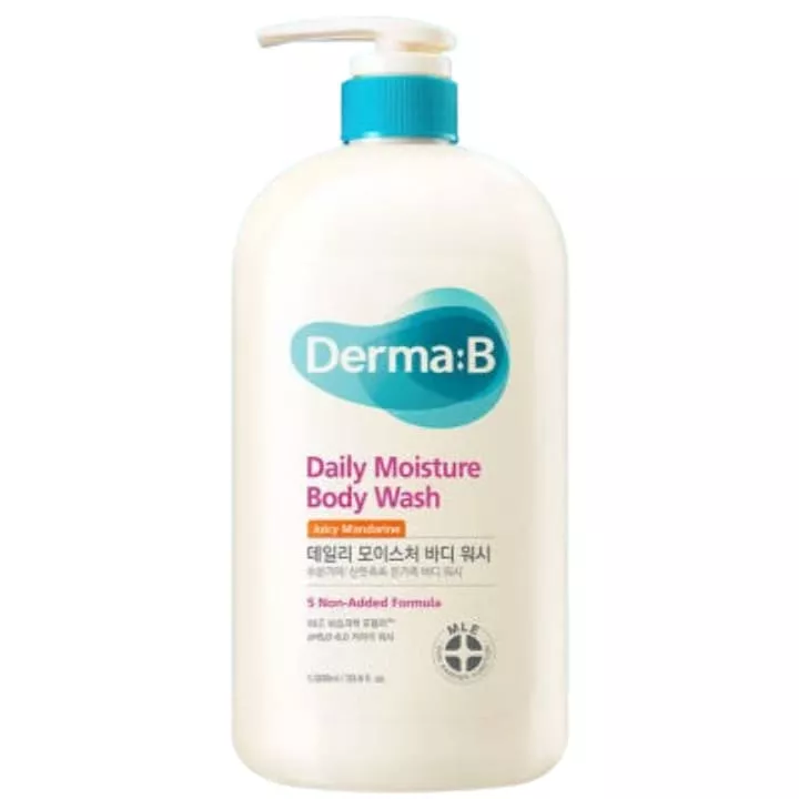Derma:B Daily Moisture Body Wash Juicy Mandarine 1000ml