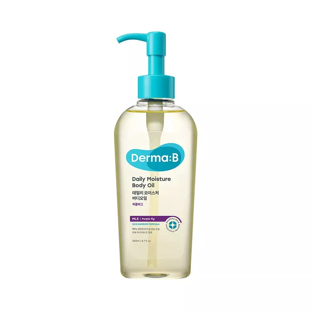 Derma:B Daily Moisture Body Oil Purple Fig 200ml
