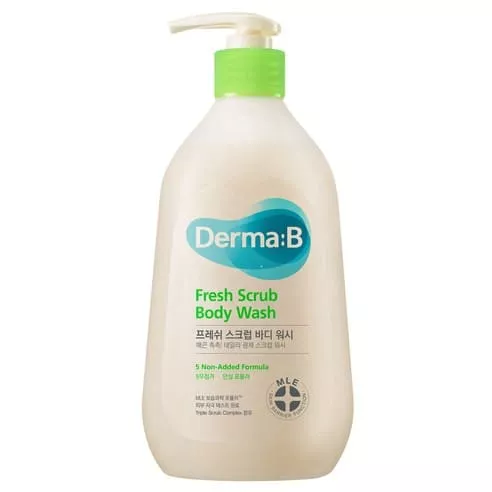 Derma:B Fresh Scrub Body Wash 420ml