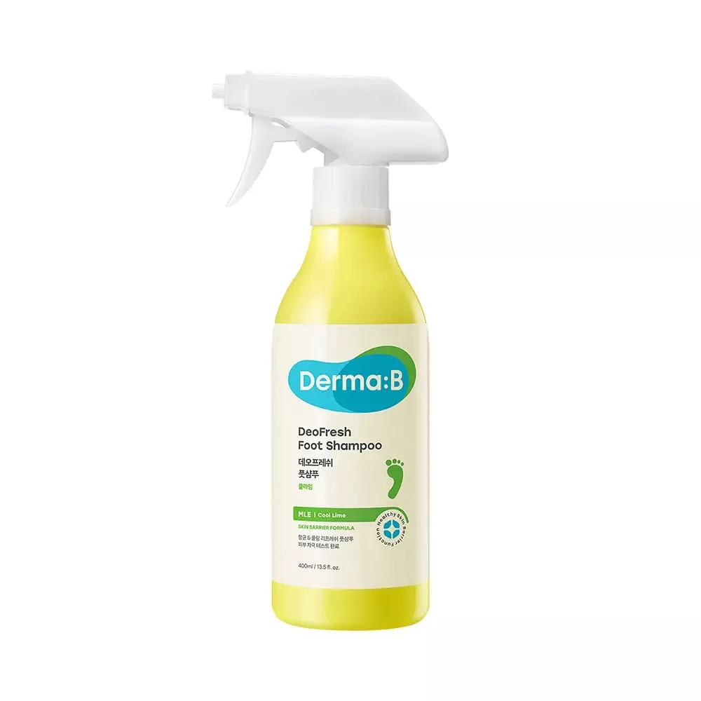Derma:B DeoFresh Foot Shampoo Cool Lime 400ml
