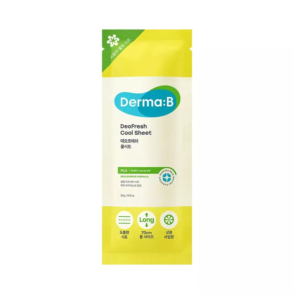 Derma:B DeoFresh Cool Sheet 24g
