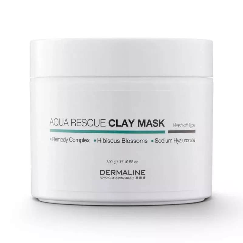 Dermaline Aqua Rescue Clay Mask 300g