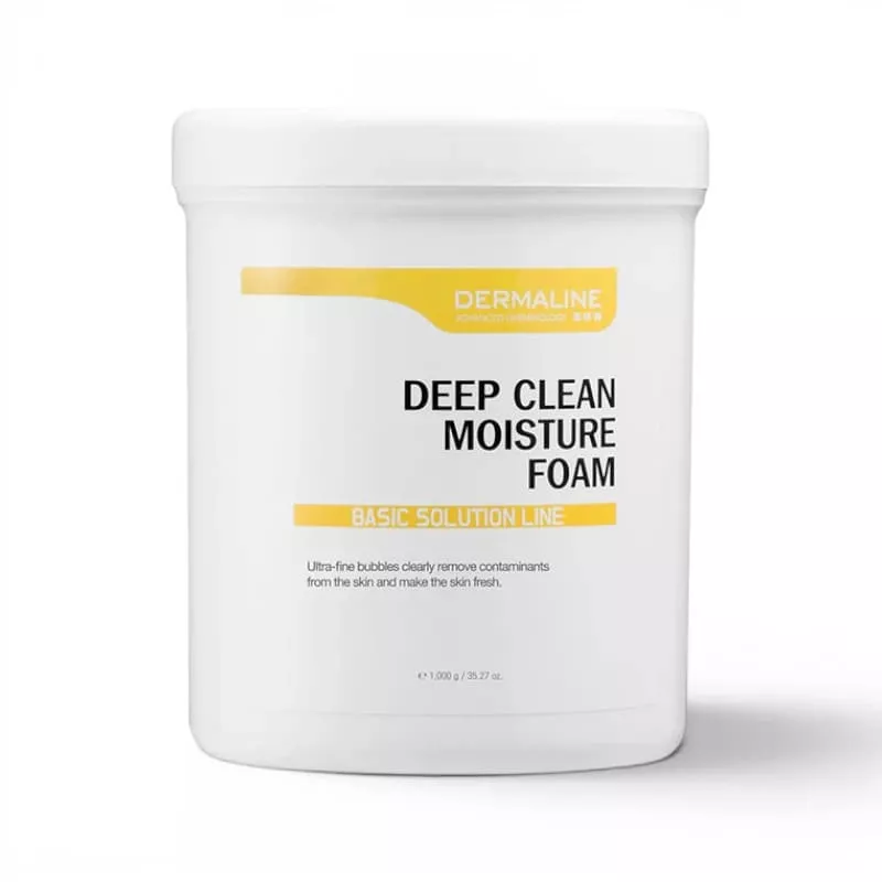 Dermaline Deep Clean Moisture Foam 1000ml