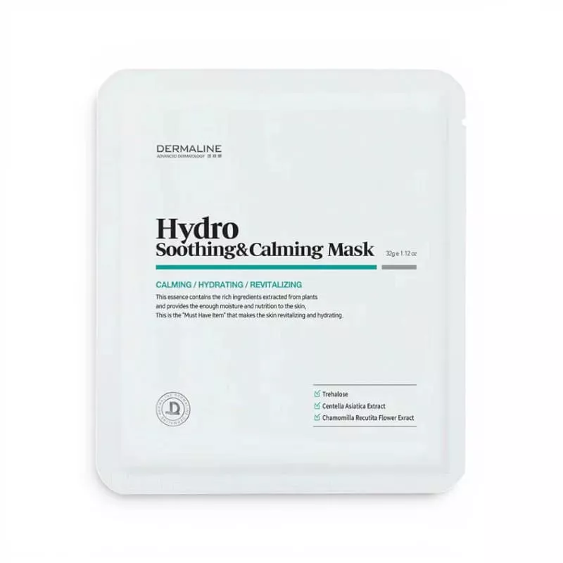 Dermaline Hydro Soothing & Fresh Acne Mask 32g (10 Sheets)