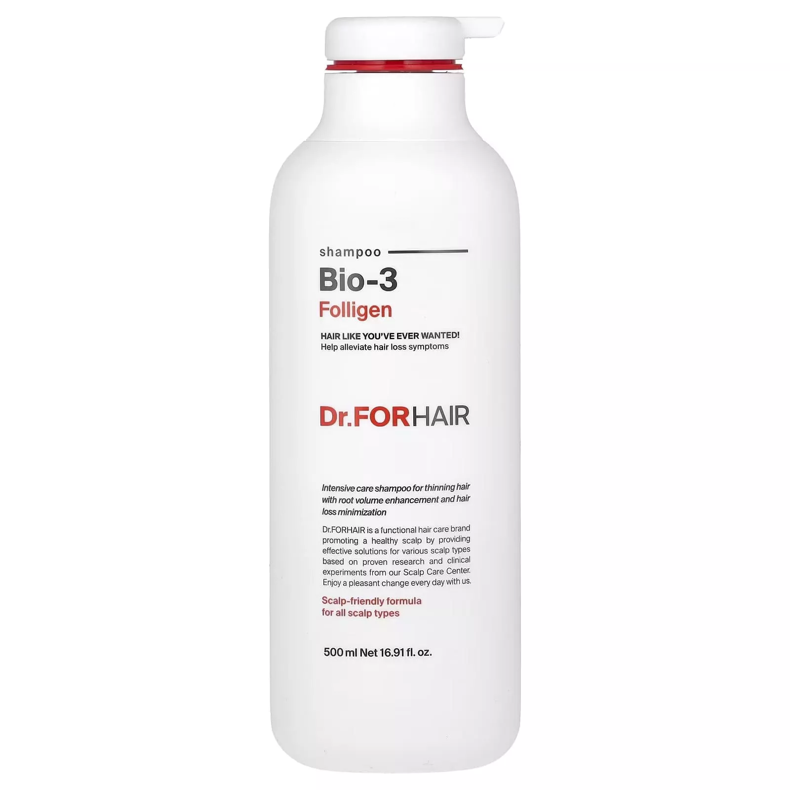 Dr.FORHAIR Folligen Bio 3 Shampoo 500ml