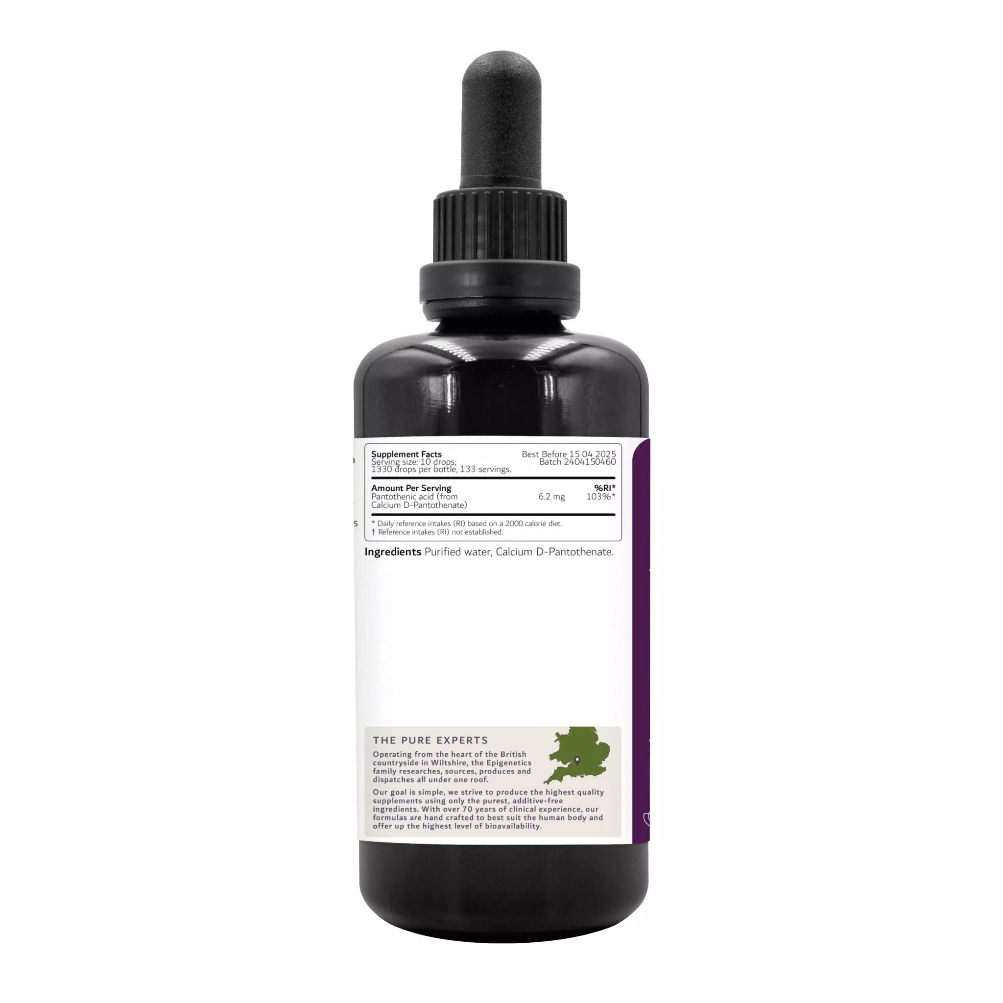 Elishacoy Tetraforce Vitamin B5 (Pantothenic Acid) 100ml