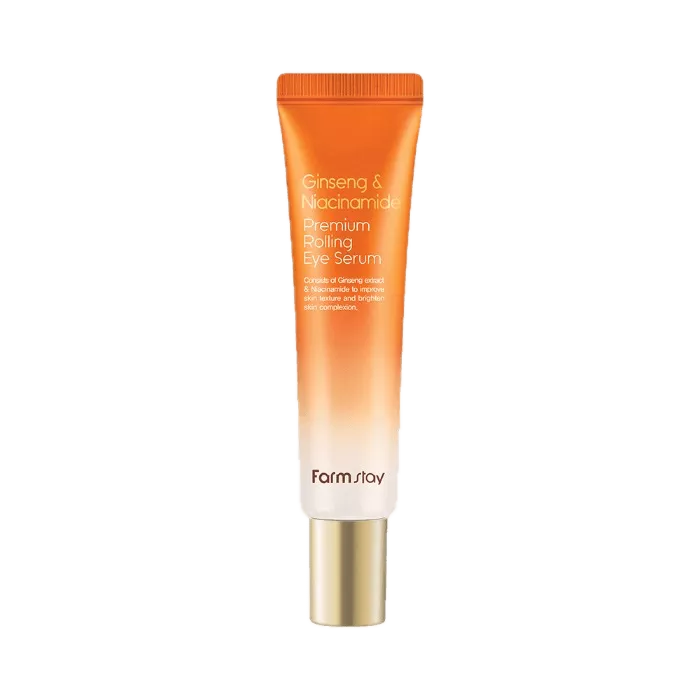 FarmStay Ginseng & Niacinamide Premium Facial & Neck Roller Srrum 55ml