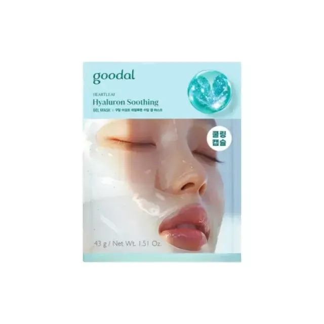 goodal Heartleaf Hyaluron Soothing Gel Mask 1 Sheet