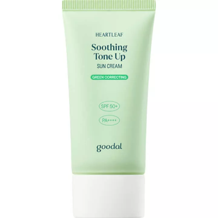 goodal Heartleaf Soothing Green Tone Up Sun Cream SPF50+ PA++++