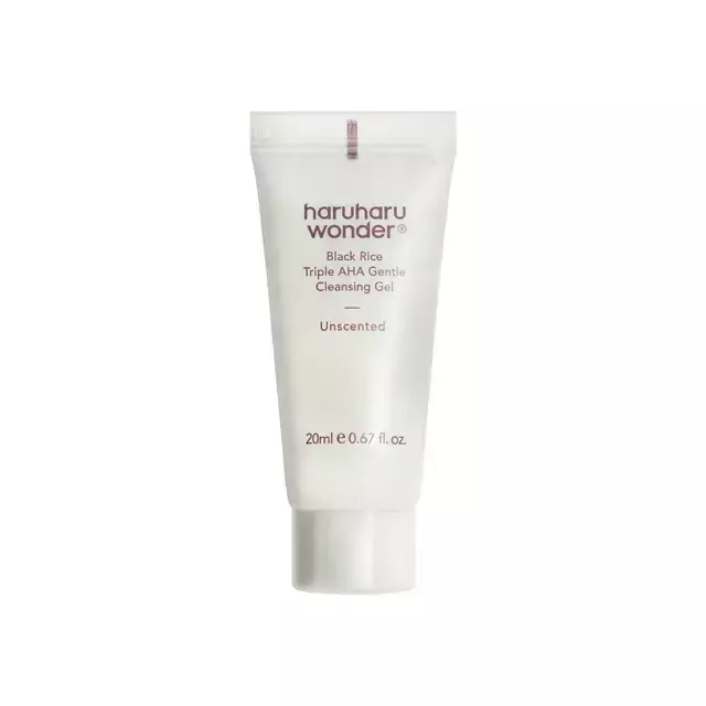 Haruharu Wonder Black Rice Triple AHA Gentle Cleansing Gel 20ml