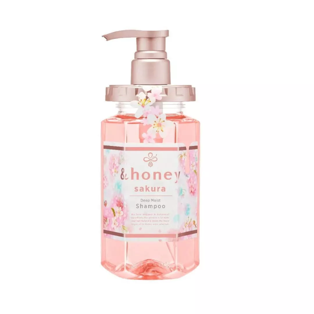 &honey Deep Moist Sakura Shampoo 440ml