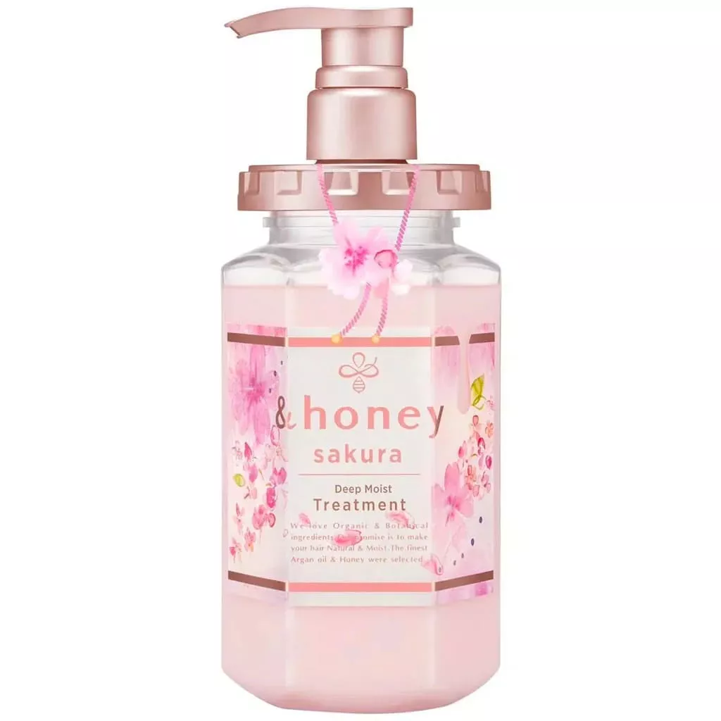 &honey Deep Moist Sakura Treatment 445g