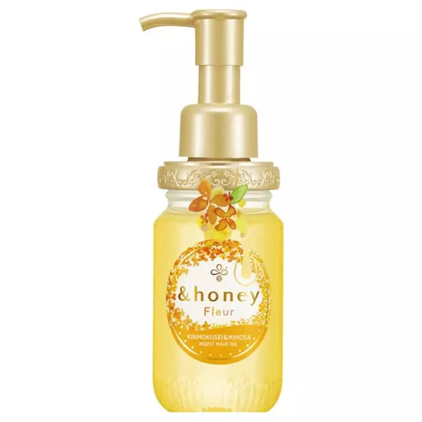 &honey Fleur Kinmokusei & Mimosa Moist Hair Oil 100ml