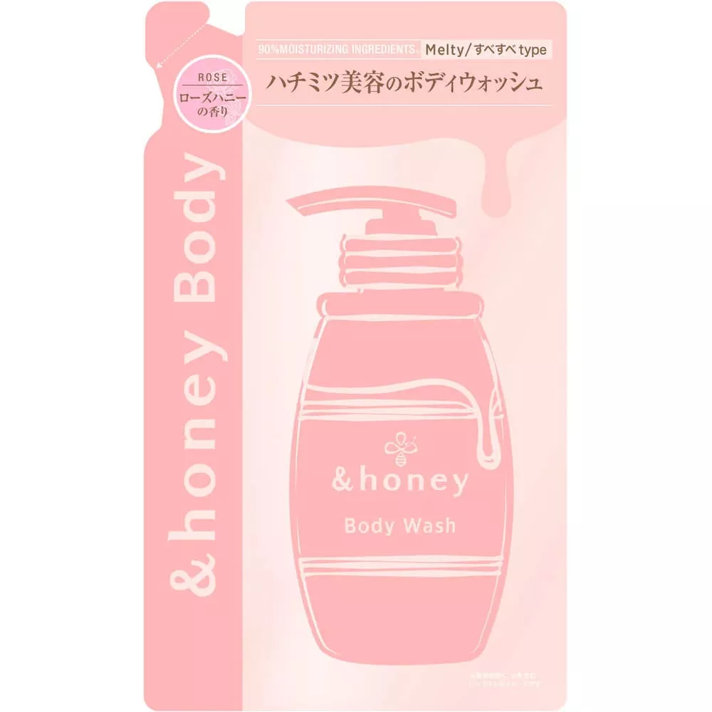 &honey Melty Gel Body Wash [Refill] 440ml
