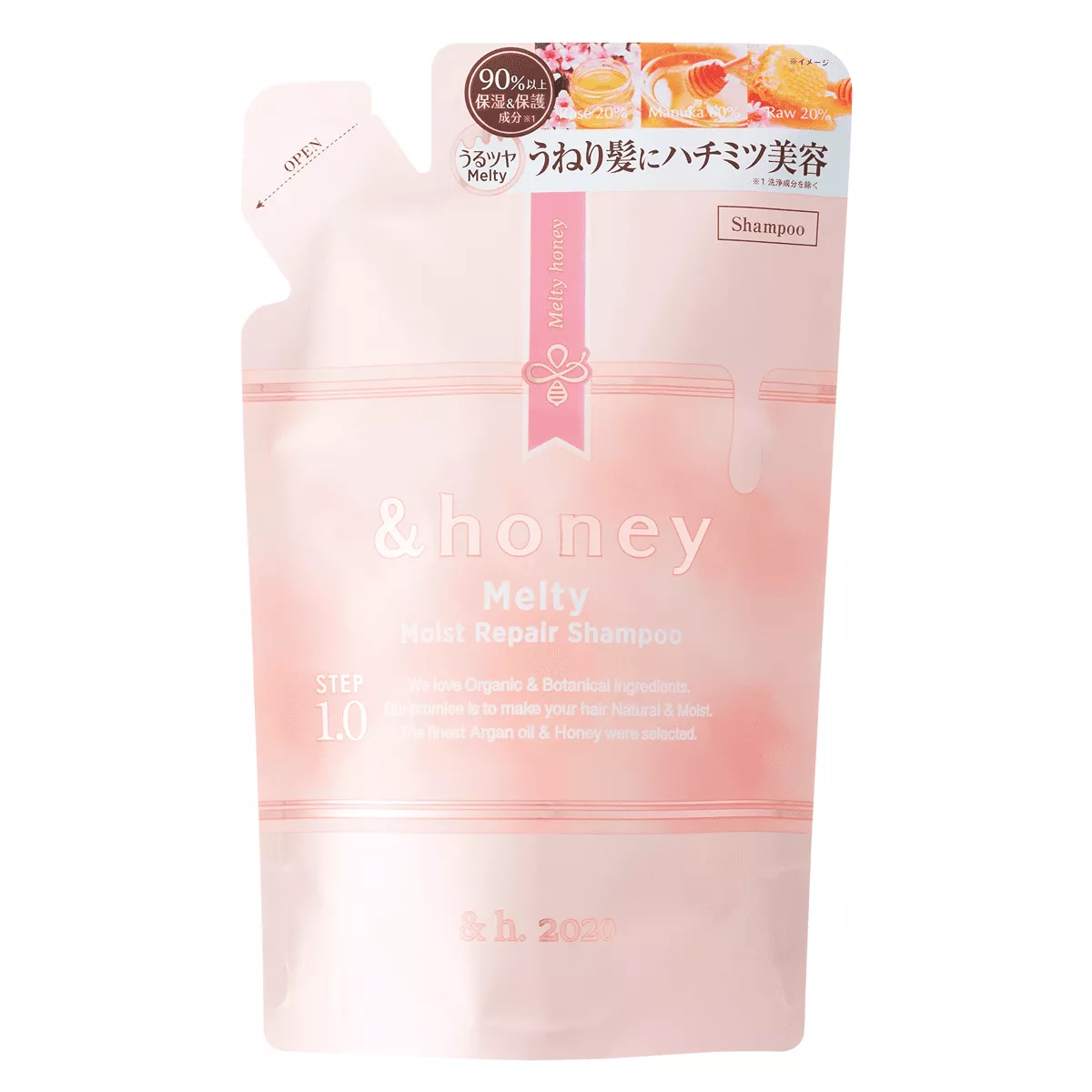 &honey Melty Moist Repair Shampoo 1.0 [Refill] 350ml