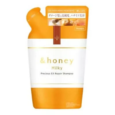 &honey Milky EX Repair Shampoo Refill 385ml