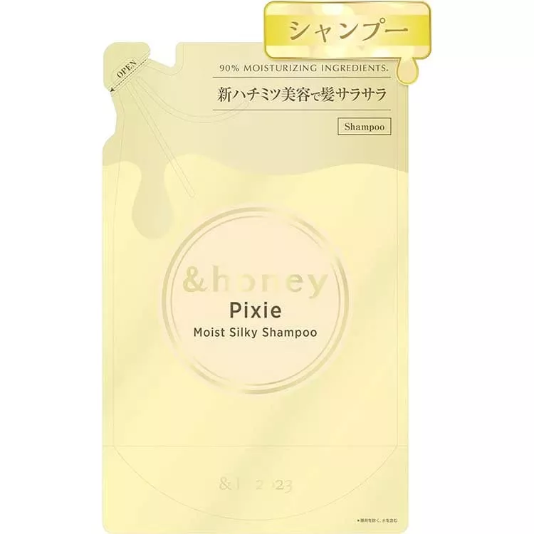 &honey Pixie Moist Silky Shampoo [Refill] 350ml
