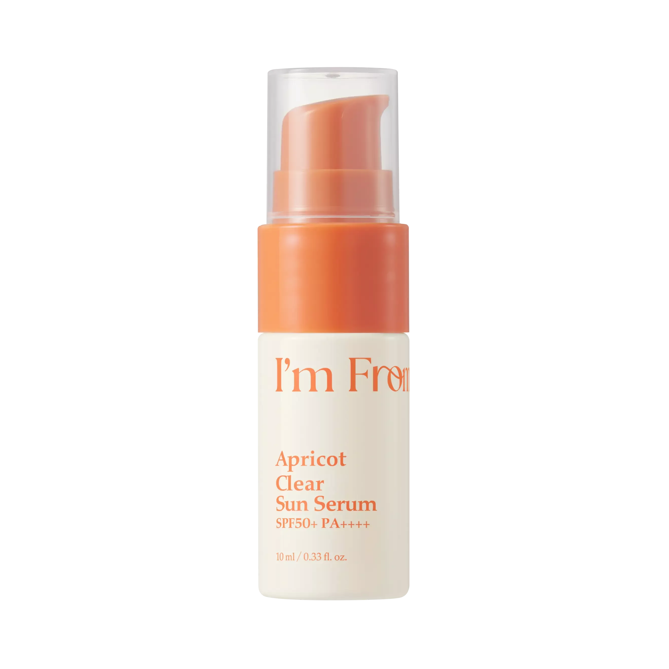 I'm from Apricot Clear Sun Serum SPF50+ PA++++ 10ml